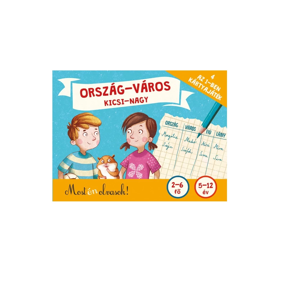 sticky Ország-város, kicsi nagy kártyajáték