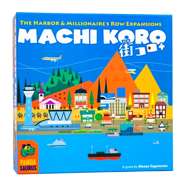 sticky Machi Koro társasjáték 5th anniversary edition, angol nyelvű