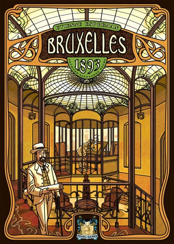 sticky Bruxelles 1893 angol nyelvű társasjáték