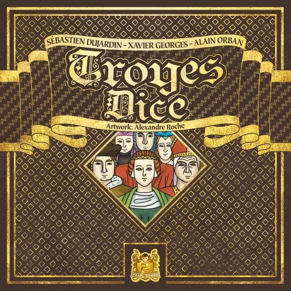 sticky Troyes Dice - társasjáték, angol nyelvű