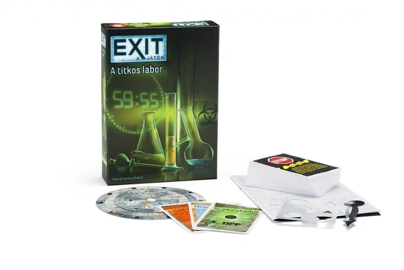 sticky Exit 2. A titkos labor szabaduló társasjáték