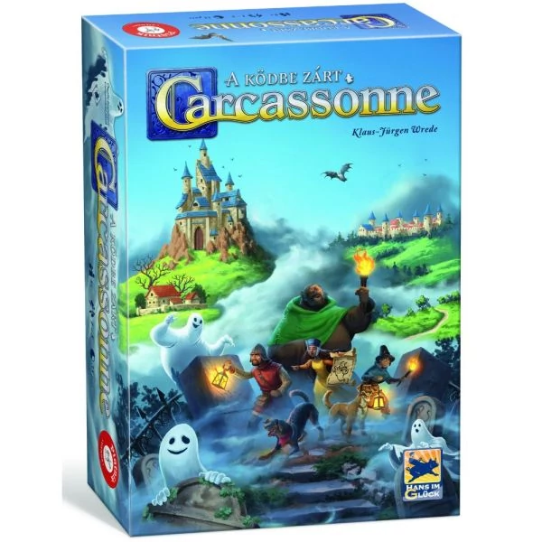 sticky Carcassonne - A ködbe zárt Carcassonne társasjáték