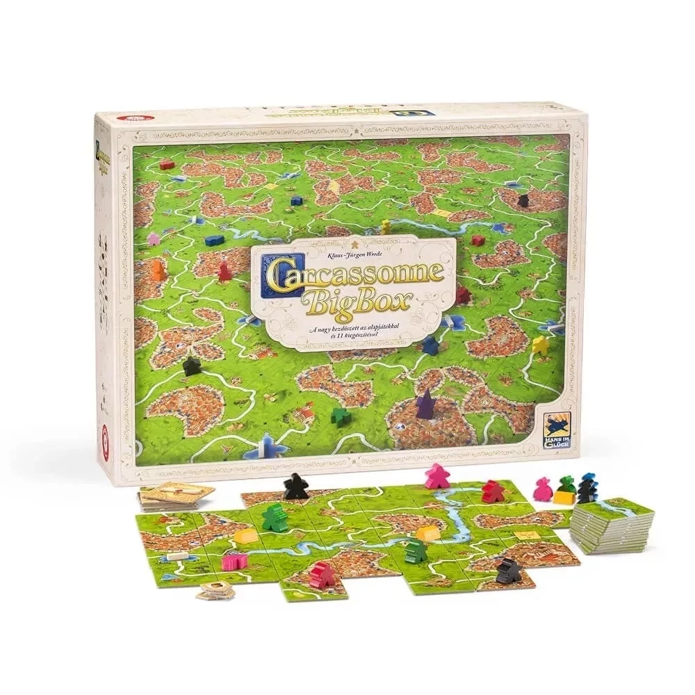 sticky Carcassonne Big Box társasjáték