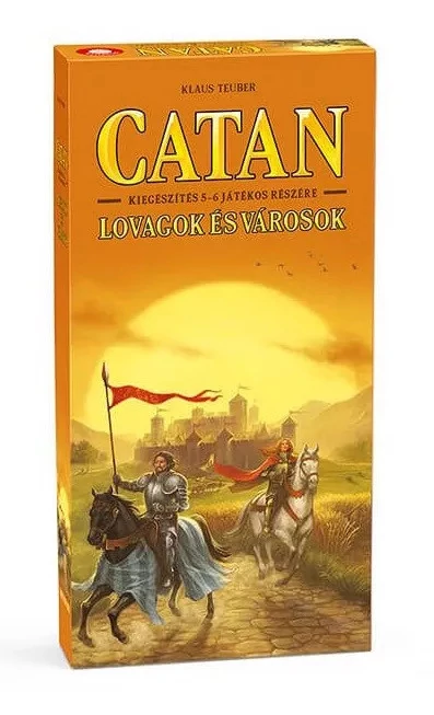 sticky Catan - Lovagok és Városok társasjáték kieg. 5-6 főre