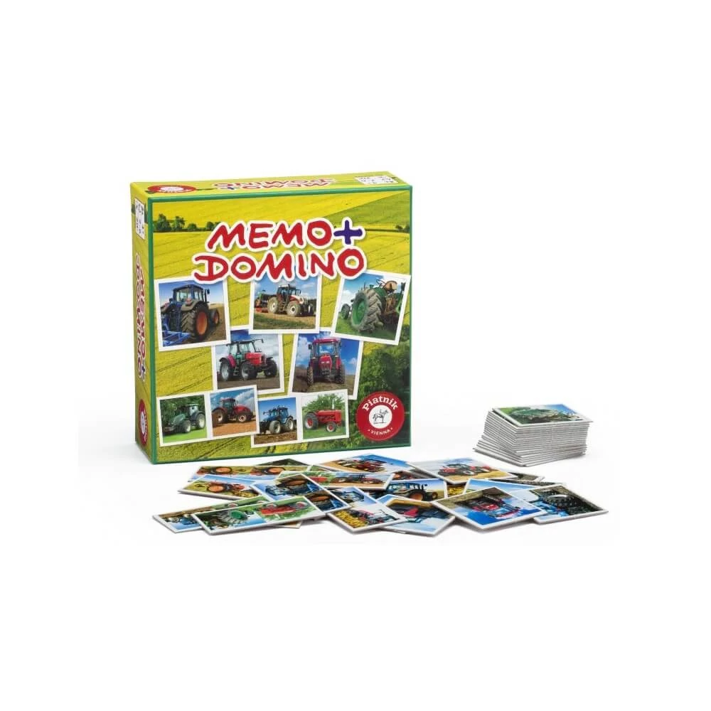 sticky Piatnik Memo/Domino Traktorok