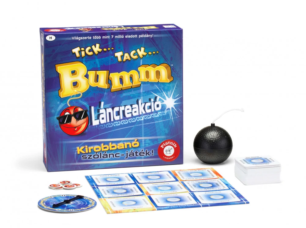 sticky Tick...Tack...Bumm Láncreakció társasjáték
