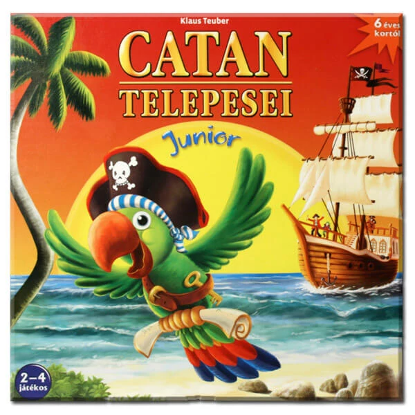 sticky Catan telepesei Junior társasjáték