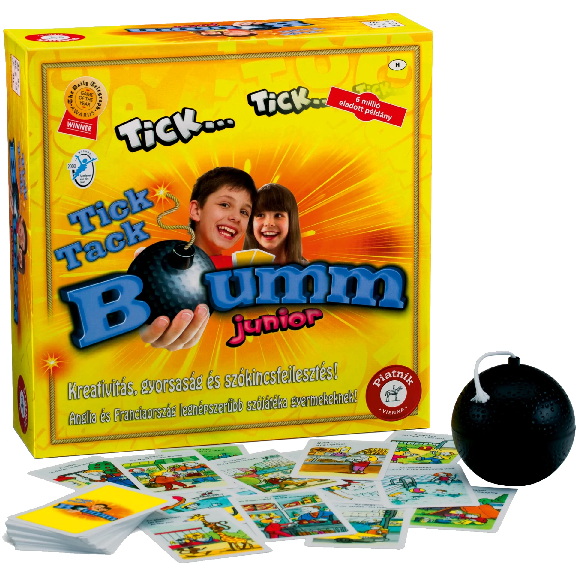 sticky Tick...Tack...Bumm Junior társasjáték