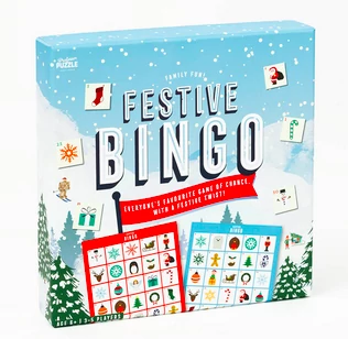 sticky Festive Bingo Professor Puzzle társasjáték