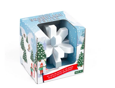 sticky Snowflake Puzzle