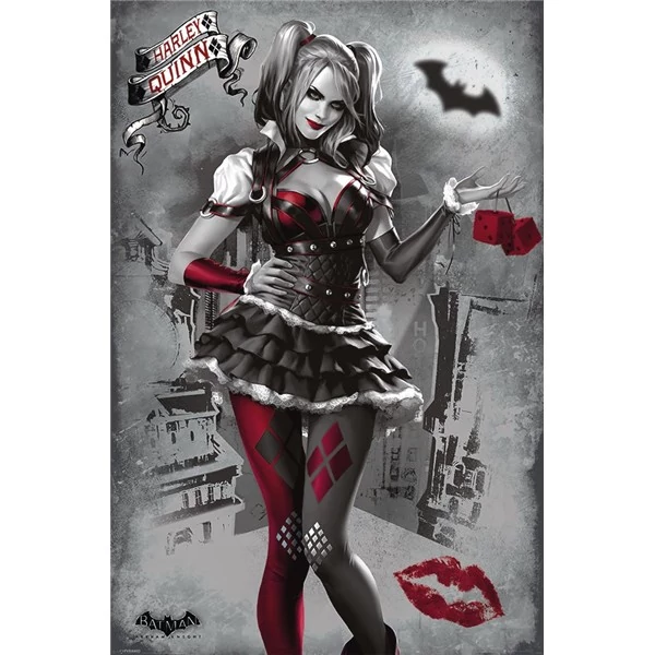 sticky Batman Arkham Knight (Harley Quinn) maxi poszter