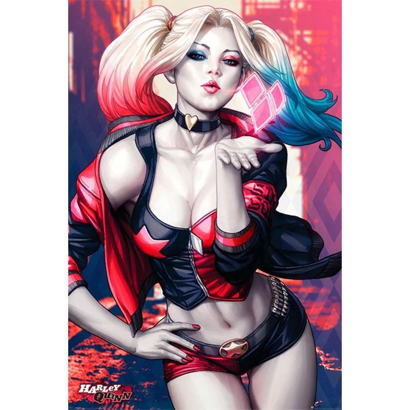 sticky Batman (Harley Quinn kiss) maxi poszter