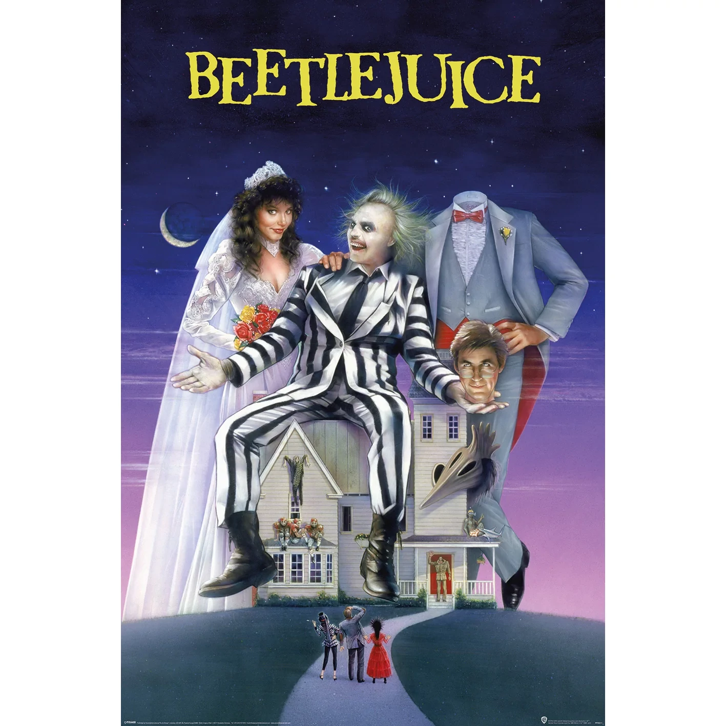 sticky Beetlejuice (RECENTLY DECEASED) maxi poszter