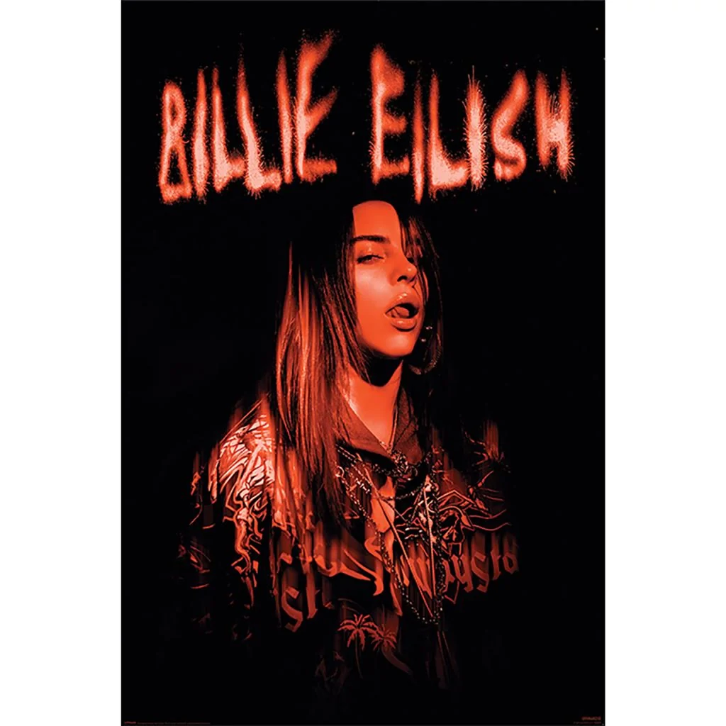 sticky Billie Eilish (SPARKS) maxi poszter