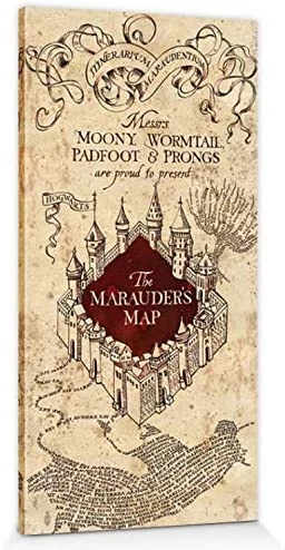 sticky Harry Potter (Marauders map) maxi poszter