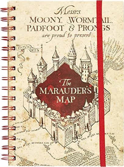 sticky Harry Potter (The Marauders map) A/5 jegyzetfüzet