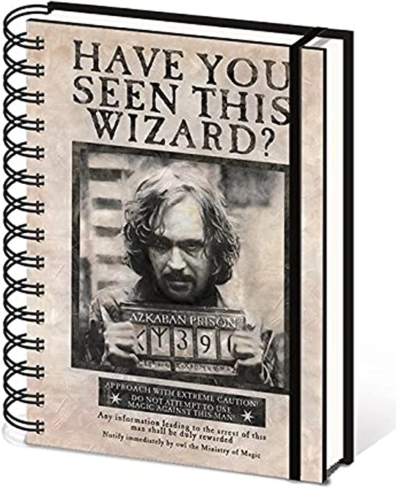 sticky Harry Potter (WANTED SIRIUS BLACK) A5 füzet