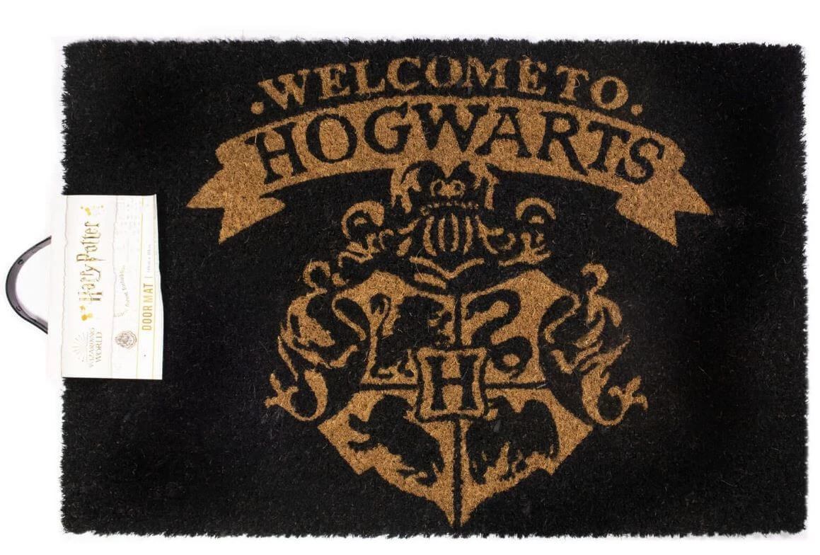 sticky Harry Potter (Welcome to Hogwarts) fekete 37X55 lábtörlő