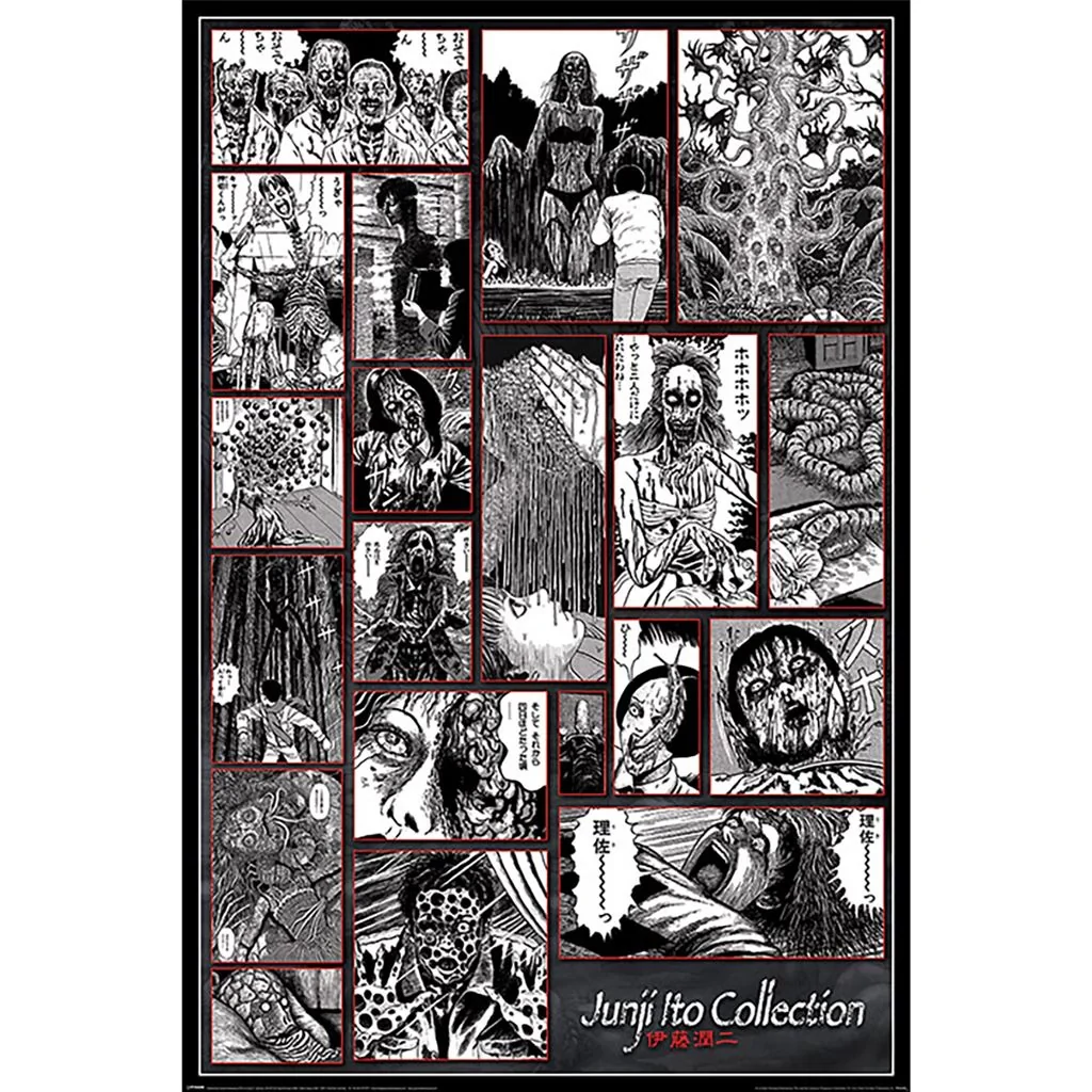 sticky Junji Ito (COLLECTION OF THE MACABRE) maxi poszter