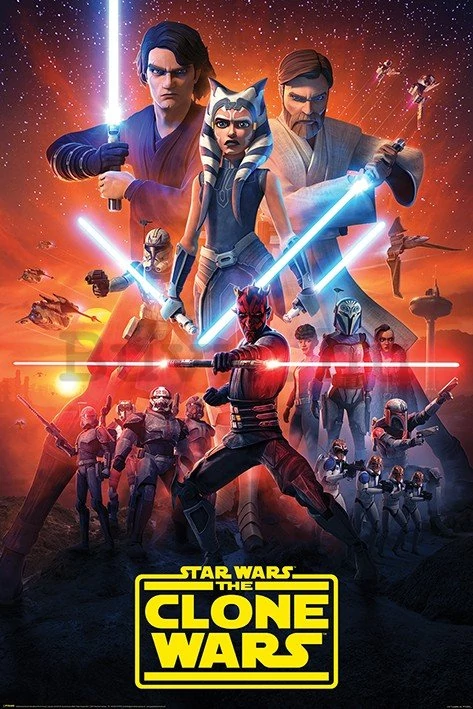 sticky Star Wars: The Clone wars (The final season) maxi poszter