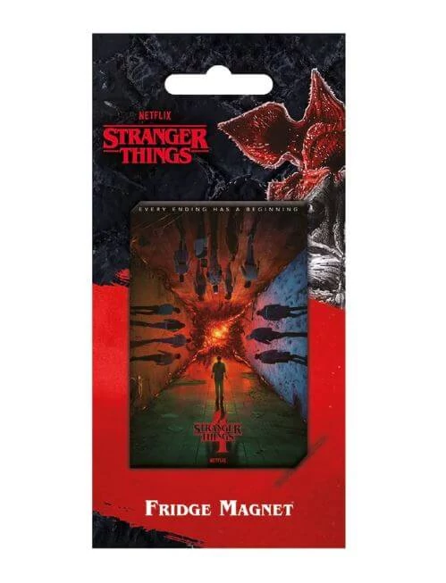 sticky Stranger Things 4 (Every Ending has a Begginning) hűtőmágnes