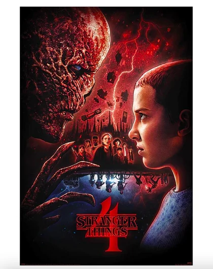 sticky Stranger Things 4 (You Will Loose) Maxi poszter