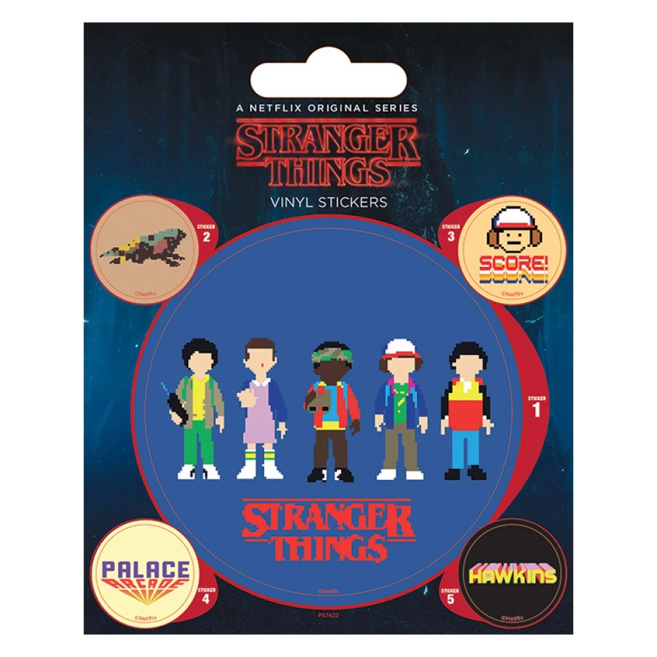 sticky Stranger Things (Arcade) matrica