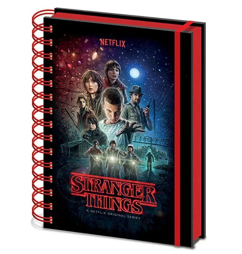 sticky Stranger Things (One Sheet) A/5 jegyzetfüzet