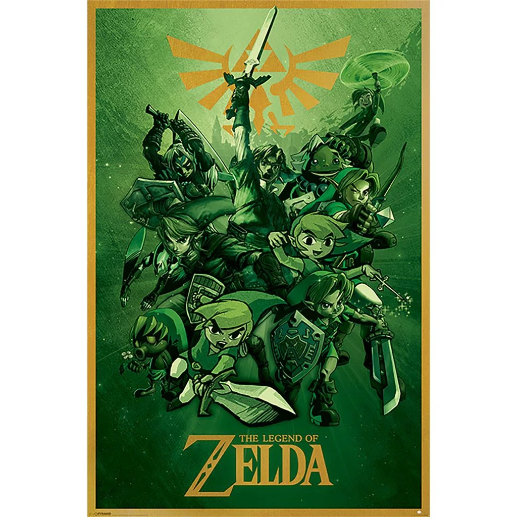 sticky The Legend of Zelda (LINK) maxi poszter