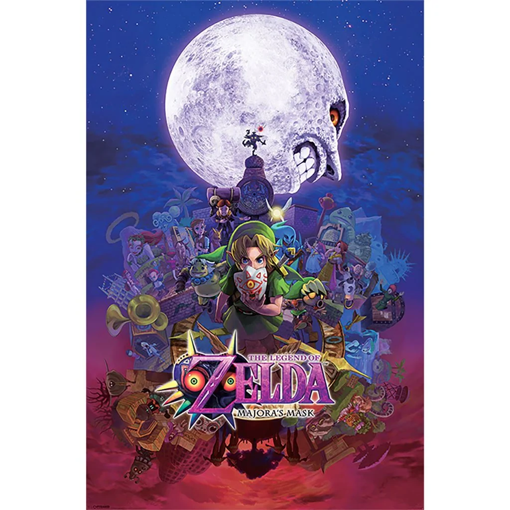 sticky The Legend of Zelda (MAJORA'S MASK) maxi poszter