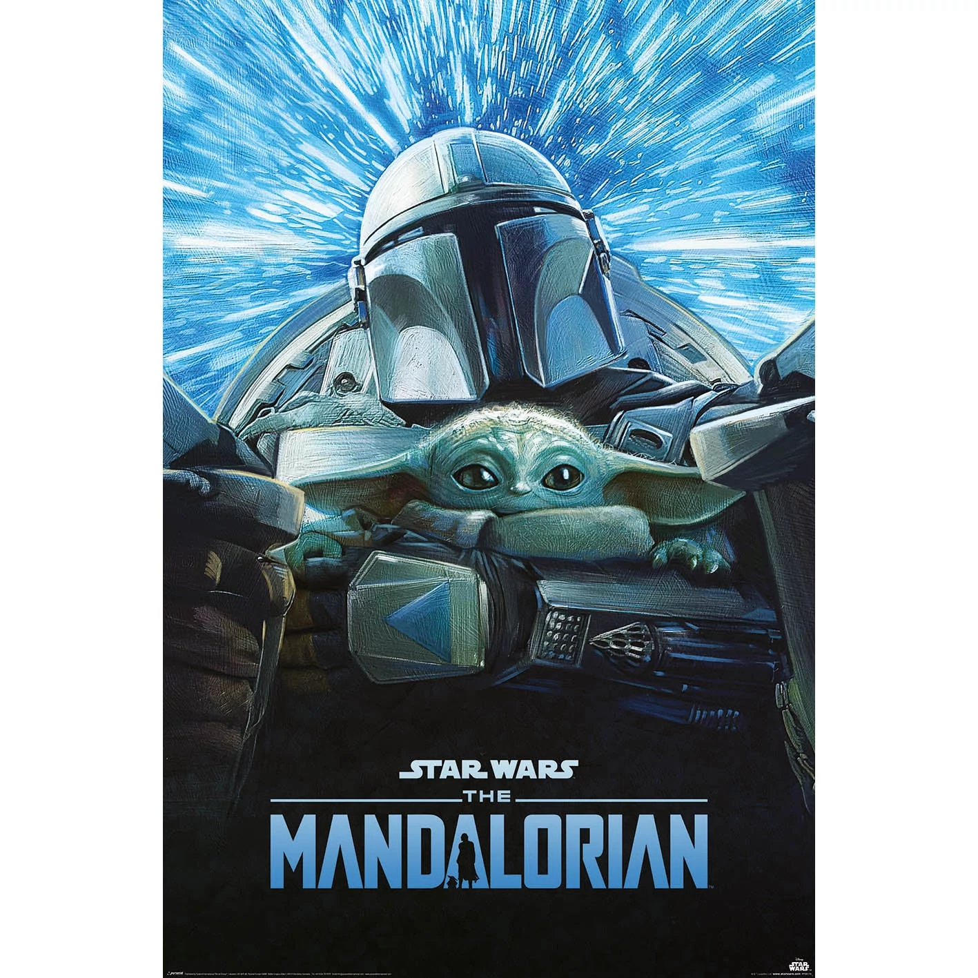 sticky The Mandalorian S3 (LIGHTSPEED) maxi poszter