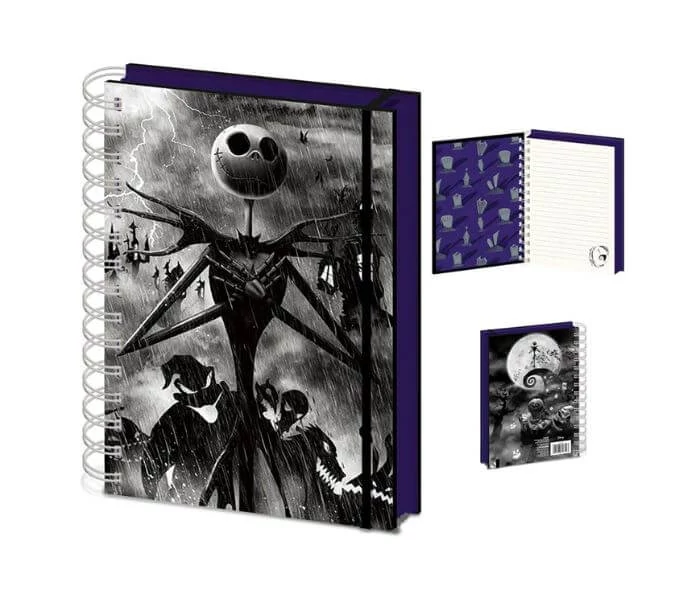 sticky The Nightmare Before Christmas (Seriously Spooky) A/5 3D jegyzetfüzet