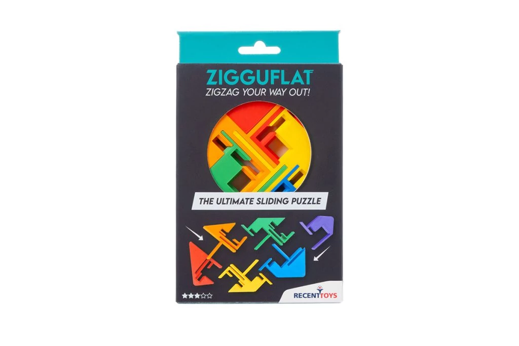 sticky Zigguflat Puzzle logikai játék