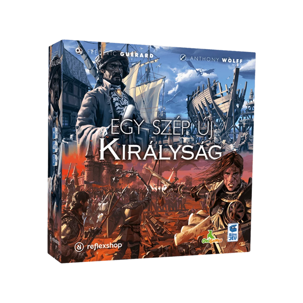 sticky Egy szép új királyság társasjáték