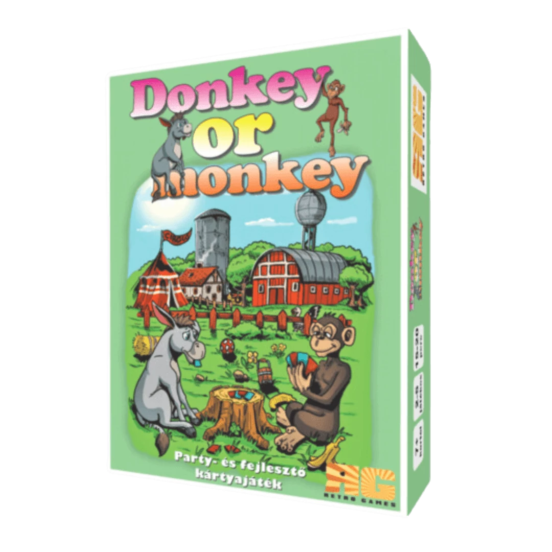 sticky Donkey or Monkey társasjáték