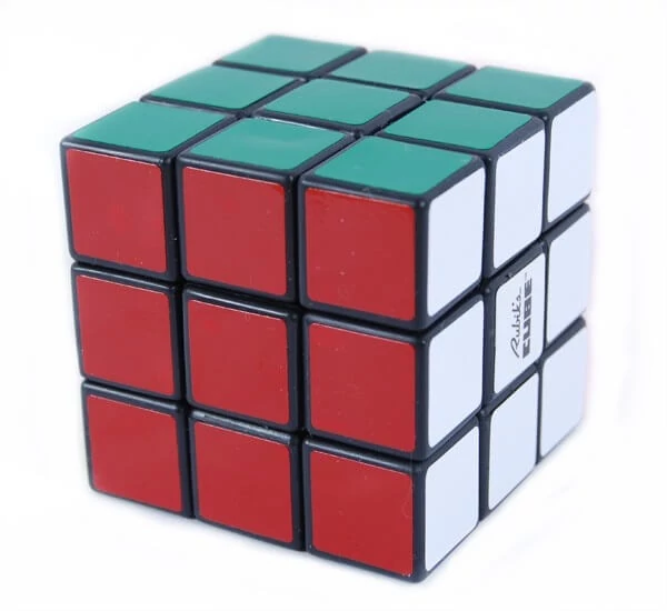 sticky Rubik 3x3x3 kocka, kék dobozos