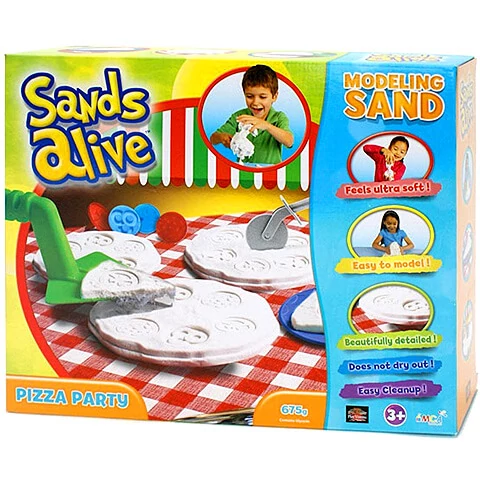 sticky Sands Alive! Pizza parti