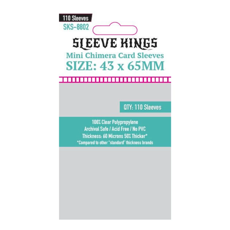 sticky Sleeve Kings mini Chimera kártyavédő (110 db-os csomag) 43 x 65 mm