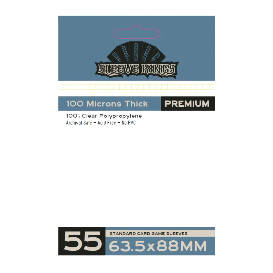 sticky Sleeve Kings Standard kártyavédő (55 db-os csomag) 63.5 x 88 mm