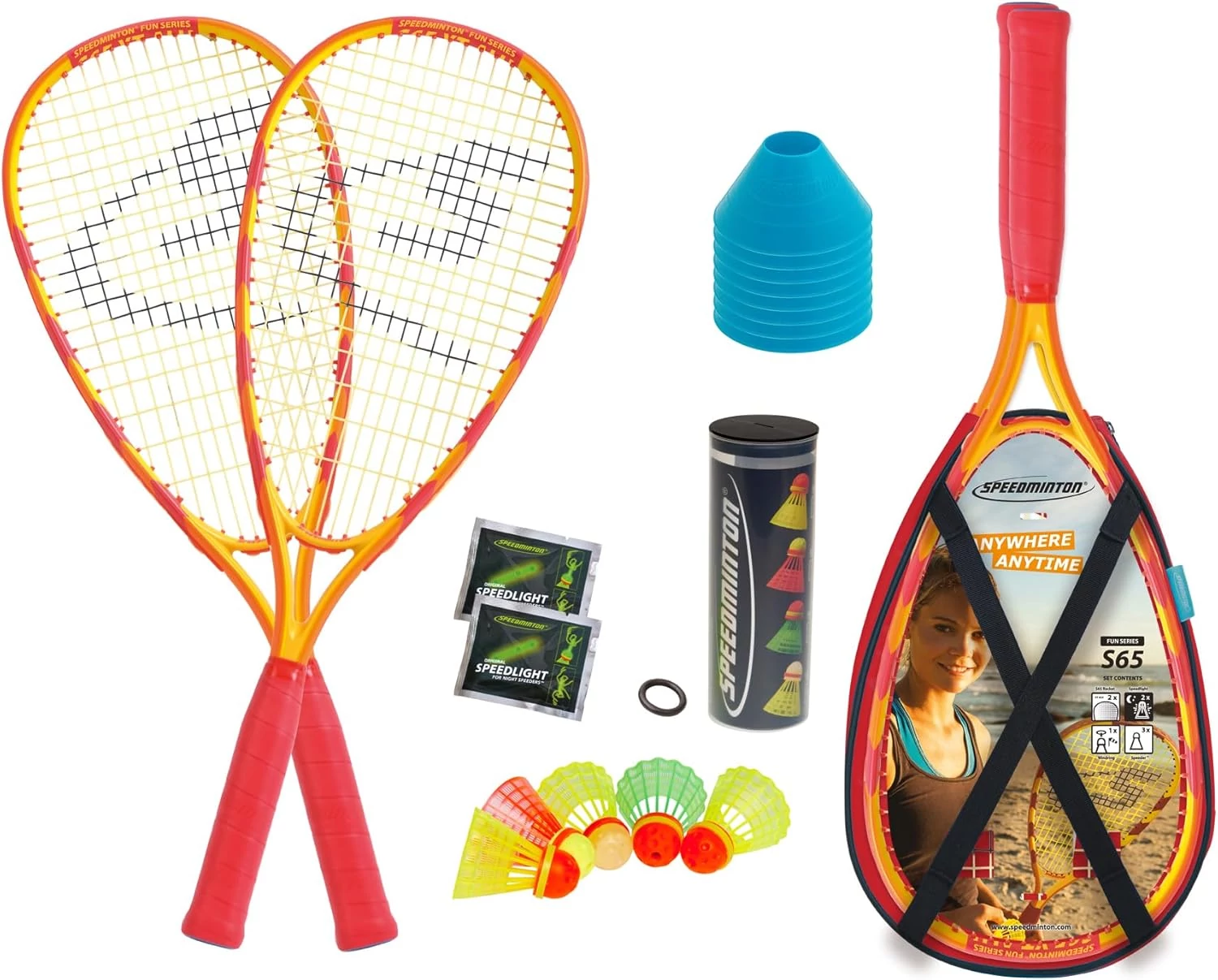 sticky Speedminton - S65 Complete tollaslabda szett