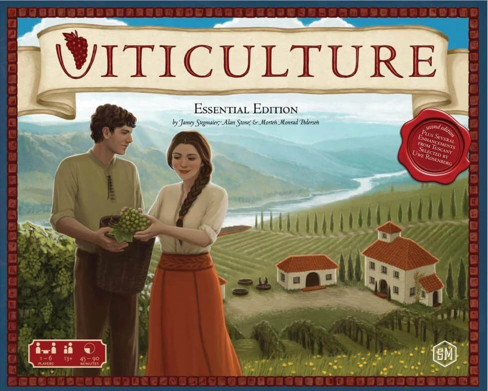 sticky Viticulture angol nyelvű társasjáték, Essential Edition