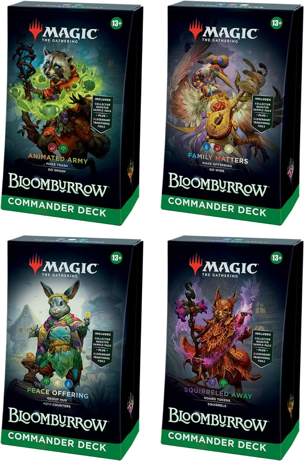 sticky Magic: The Gathering: Bloomburrow Commander Deck