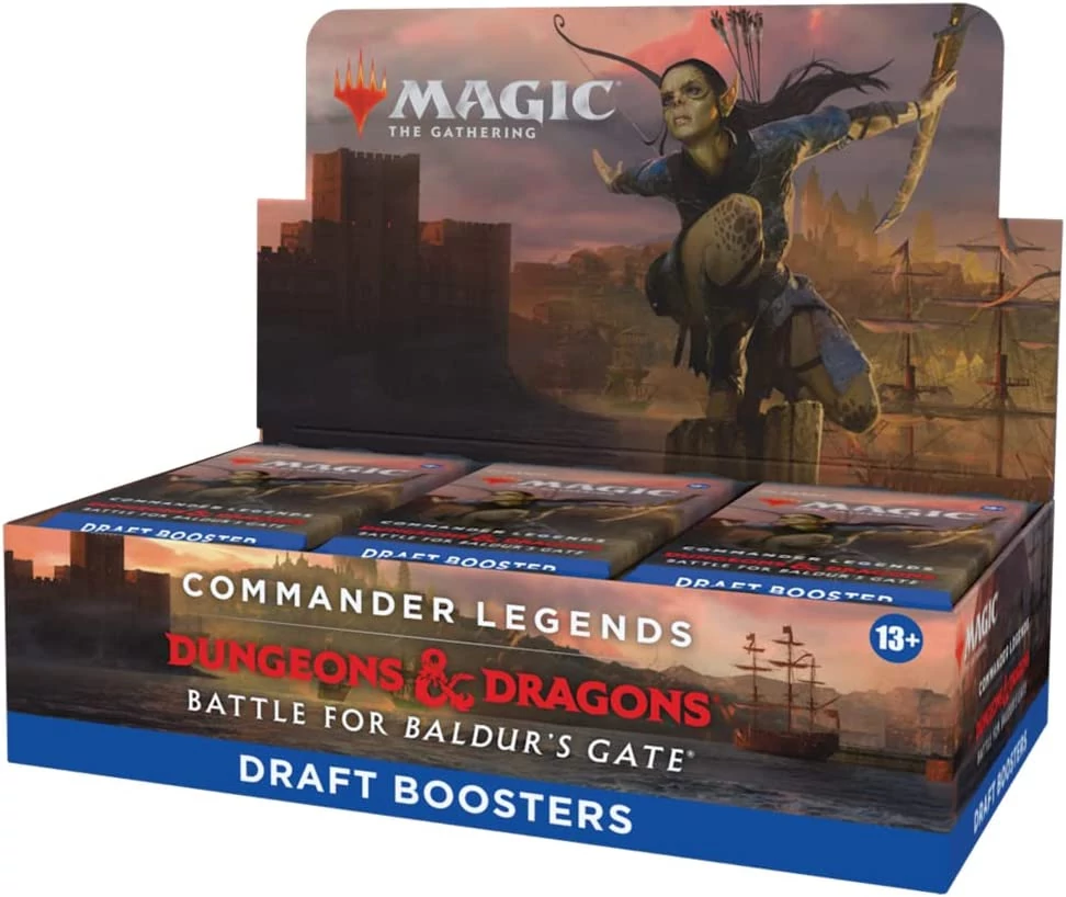 sticky Magic: The Gathering: Commander Legends Baldur's Gate Draft Booster Display