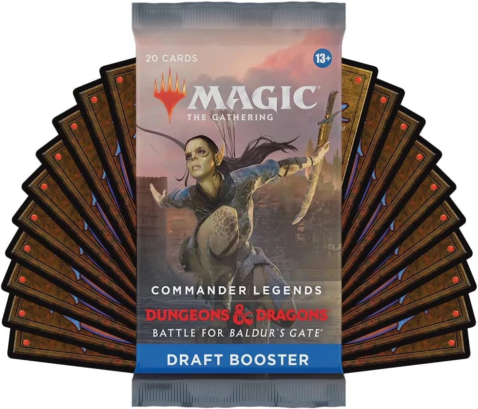 sticky Magic: The Gathering: Commander Legends Baldur's Gate Draft Booster gyűjtői kártya