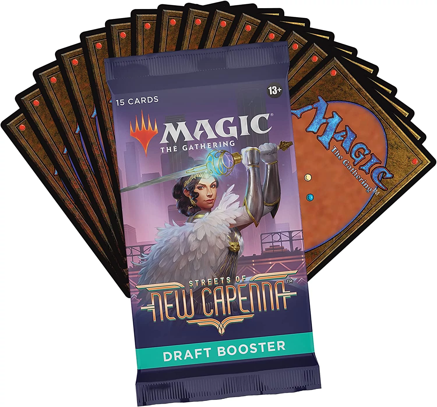 sticky Magic: The Gathering: Streets Of New Capenna Draft Booster