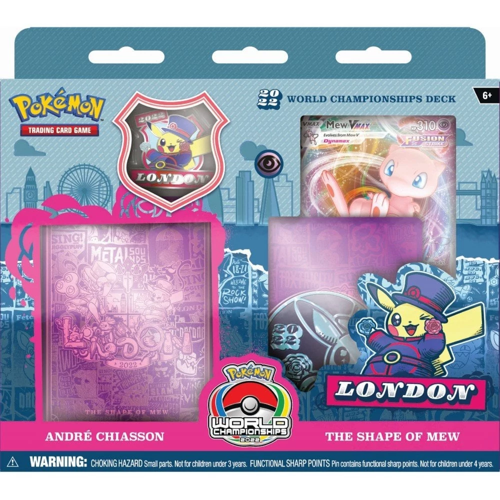 sticky Pokemon: 2022 World Championships Deck - Andre gyűjtői kártya