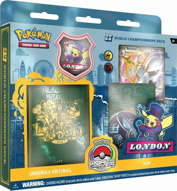 sticky Pokemon: 2022 World Championships Deck - Ondrej gyűjtői kártya