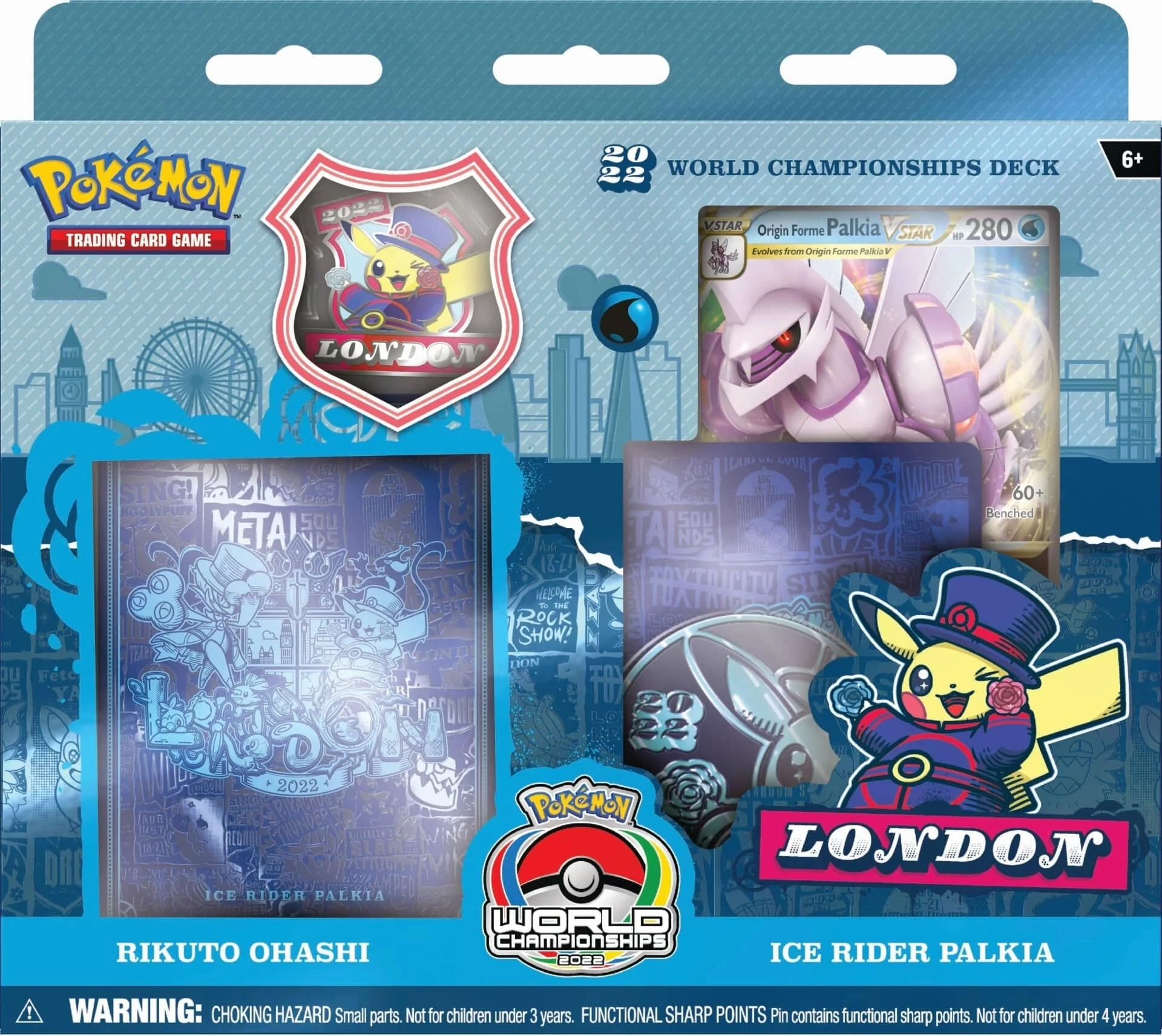 sticky Pokemon: 2022 World Championships Deck - Rikuto gyűjtői kártya