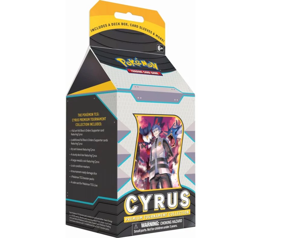 sticky Pokemon: Premium Tournament Collection - Cyrus gyűjtői kártya