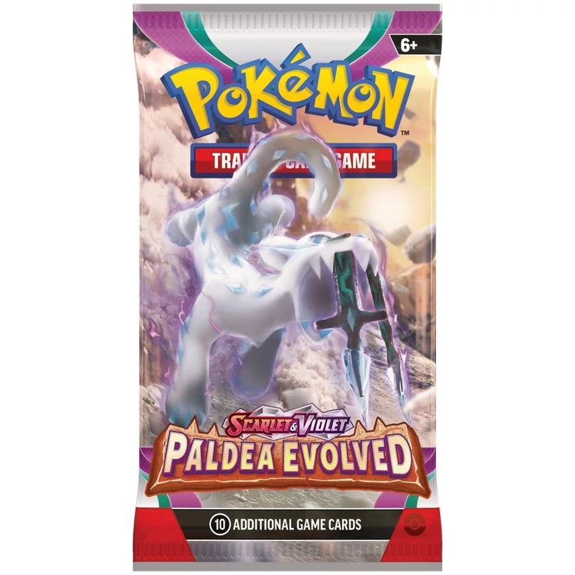 sticky Pokemon: Scarlet & Violet 2 Paldea Evolved Booster